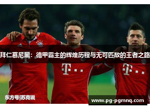 拜仁慕尼黑：德甲霸主的辉煌历程与无可匹敌的王者之路